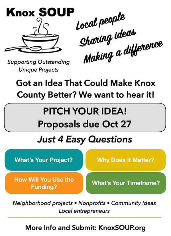 Submit your Knox SOUP proposal